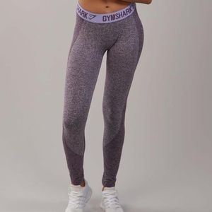 Gymshark flex leggings rich purple/soft lilac